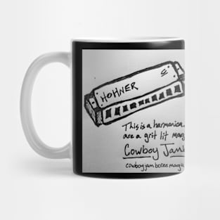 Grit Lit Harmonica Mug